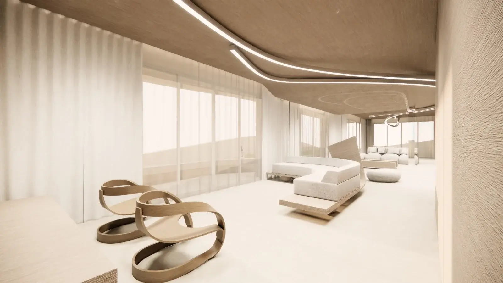 Interior design at Aira residence - 2