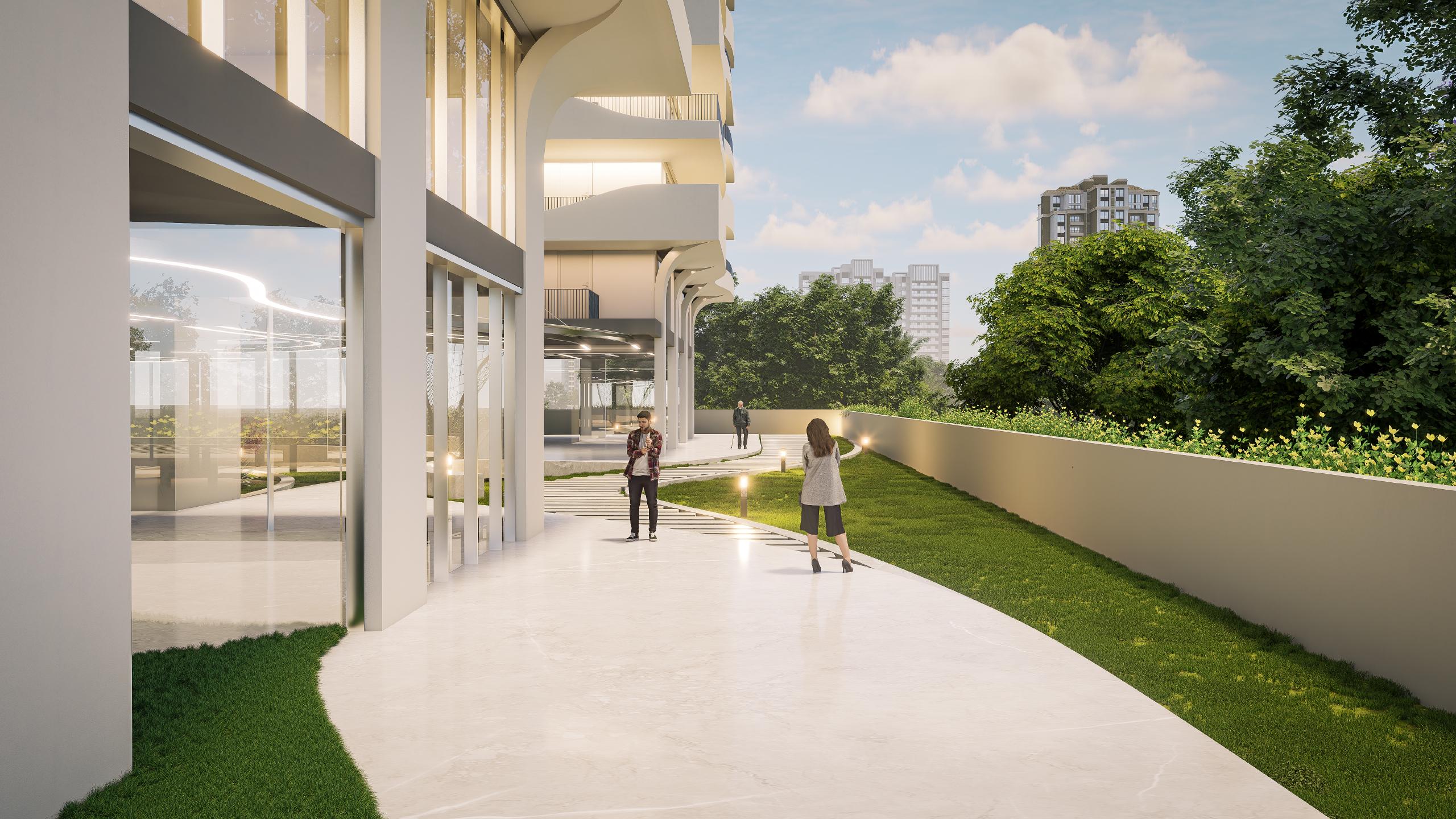 Modern interior design at Aira residence